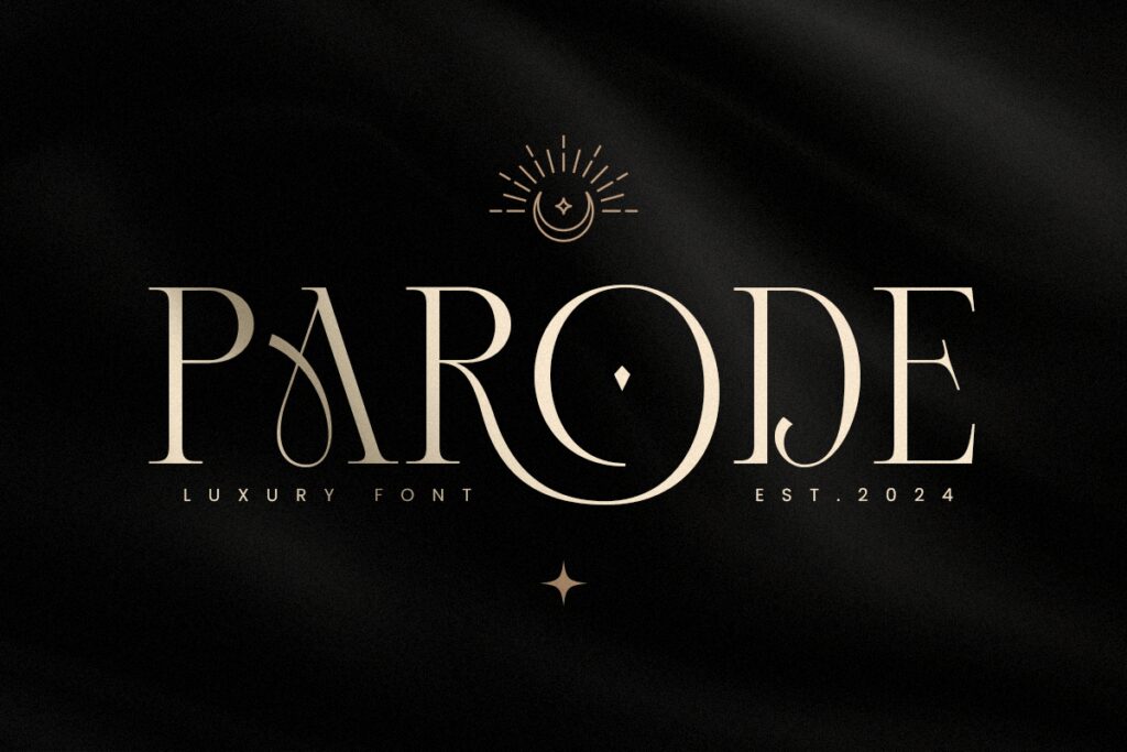 Parode – Luxury Font U6UTHTY