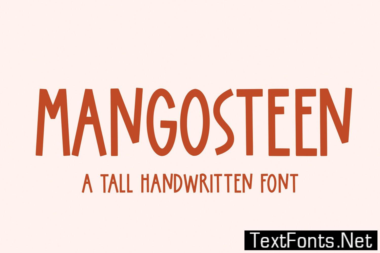 Mangosteen – Spring Font H3A3VKK