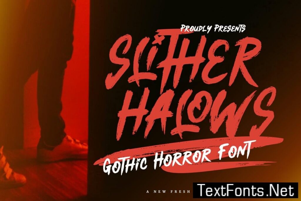 Slither Halows – Gothic Horror Font NRJ2ZKY