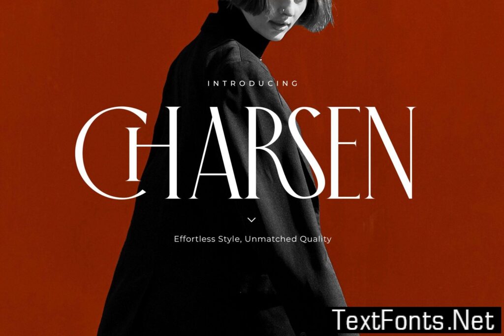 Charsen – Branding Typeface DV9JL8A
