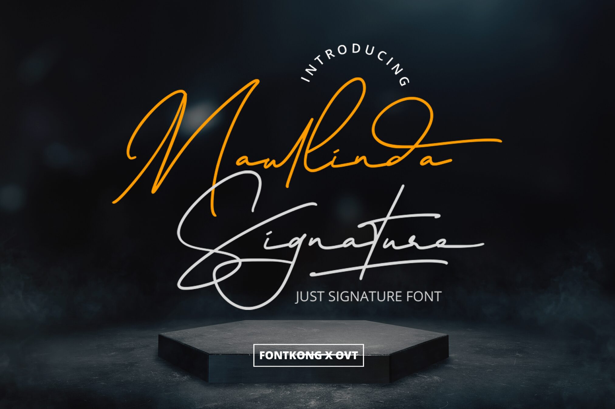 Maullinda Signature – Sophisticated Signature Font UX5LXGX