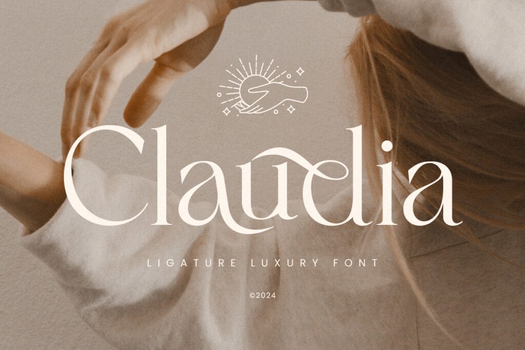 Claudia – Ligature Luxury Font 8C5AXNR