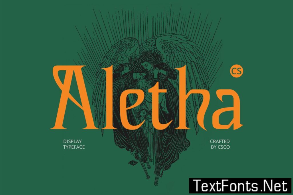 CS Aletha – Classic Font D3AN9RB