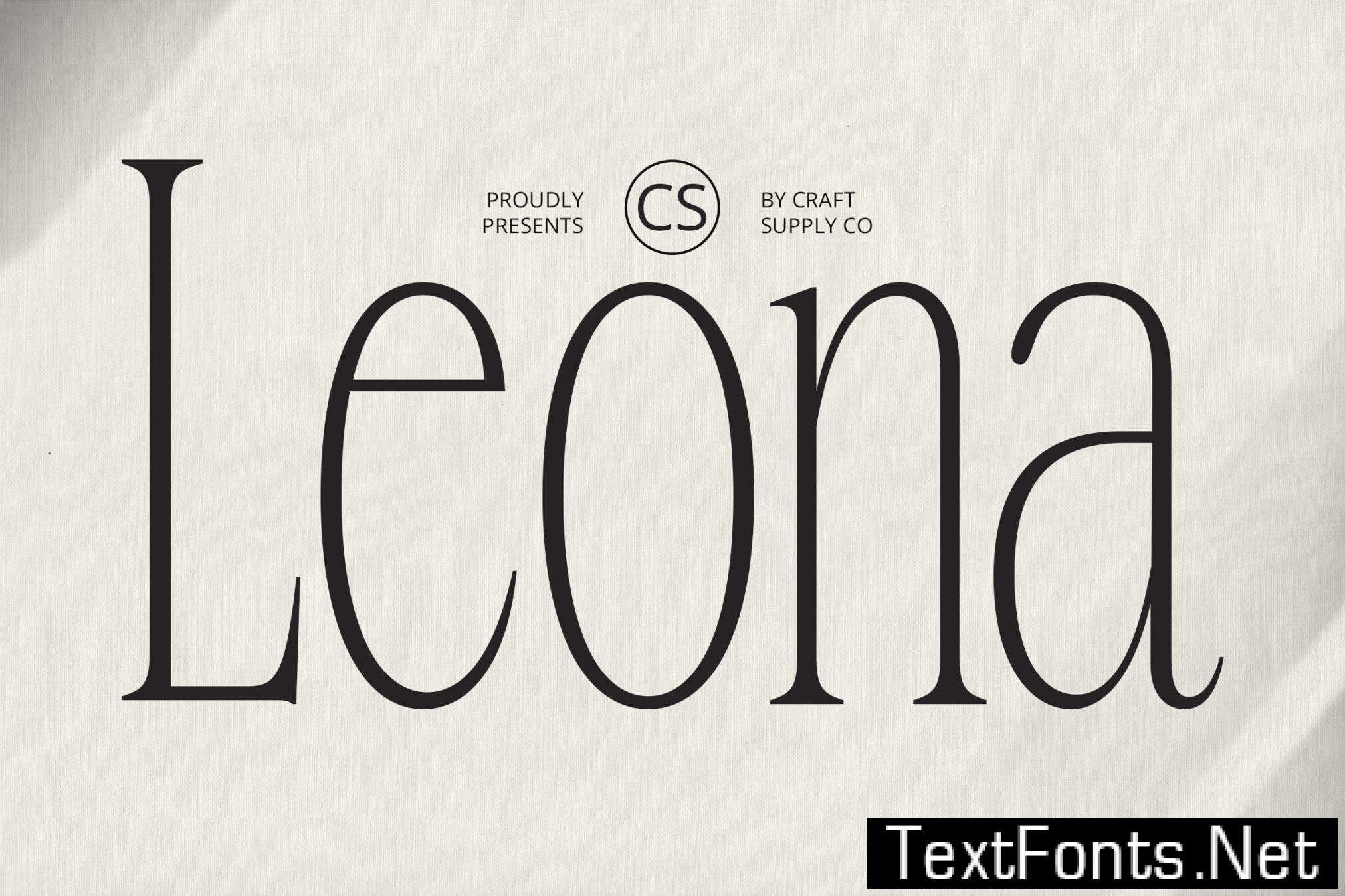 CS Leona – Condensed Font KKMPZ7B