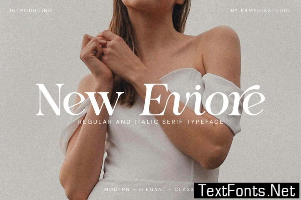 New Eviore – Modern Serif Font ZM937DF