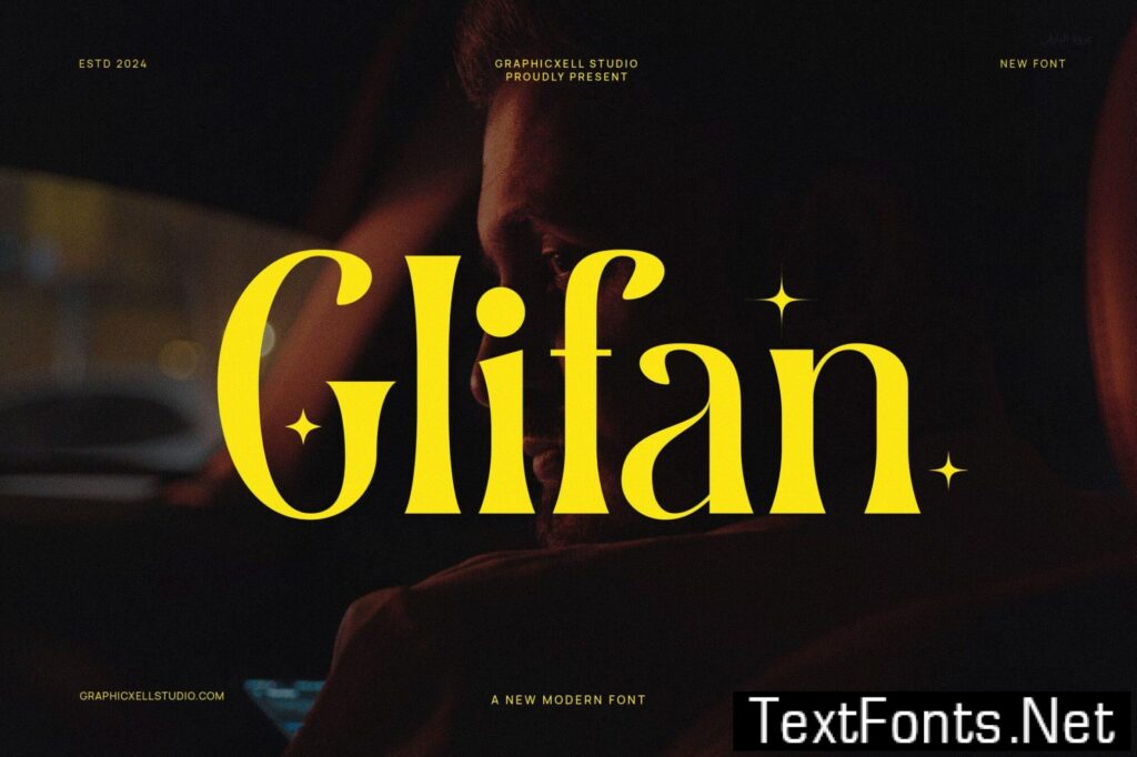Glifan Modern Serif Font 65V8K9Z