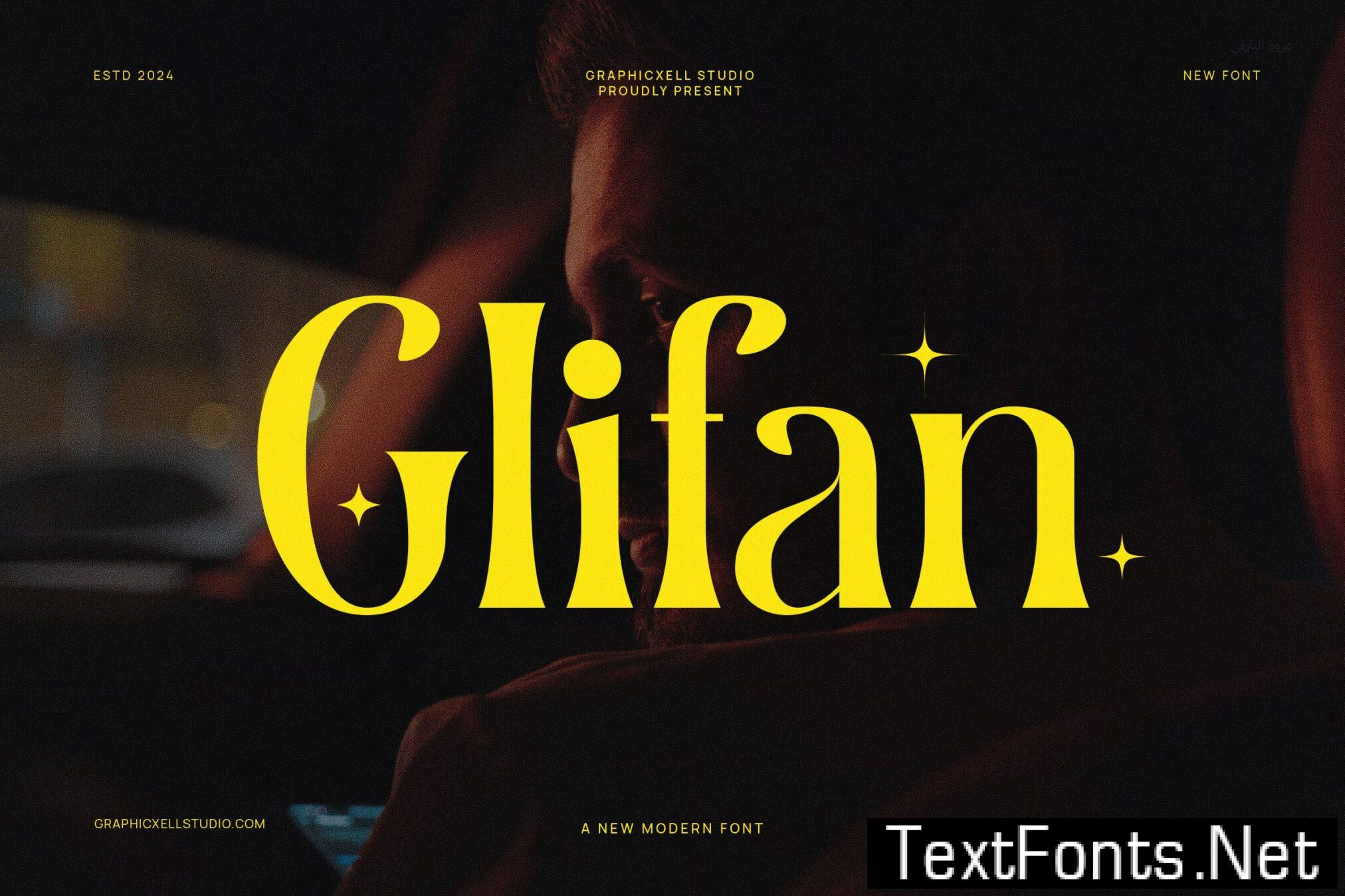 Glifan Modern Serif Font 65V8K9Z