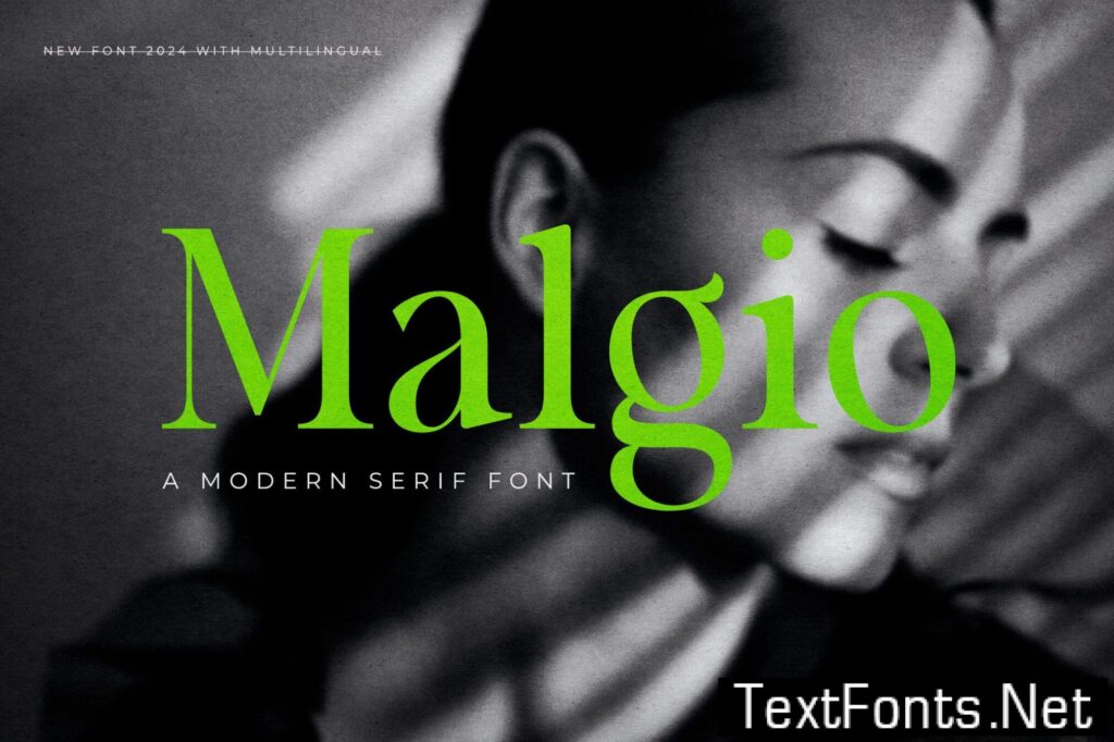 Malgio – Modern Serif KE8EREN