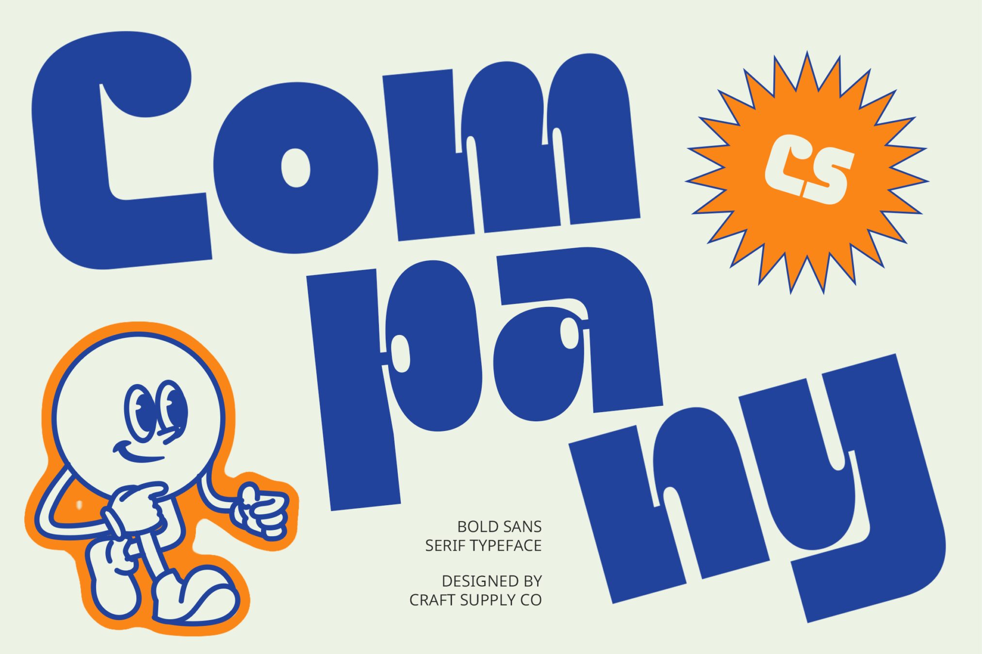 CS Company – Bold Font KL2W26R
