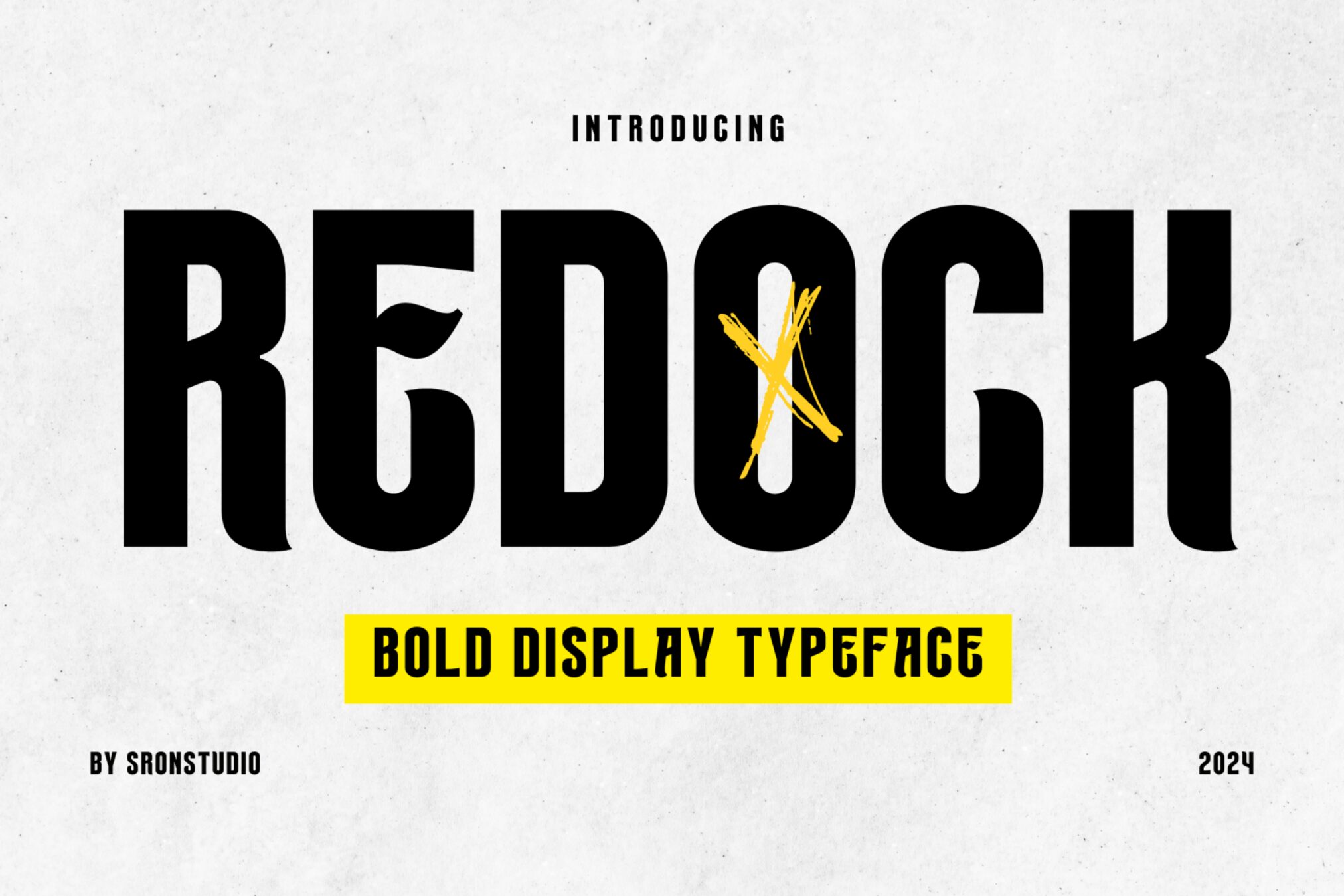 Redock – Bold Display Font 7R5VLWS