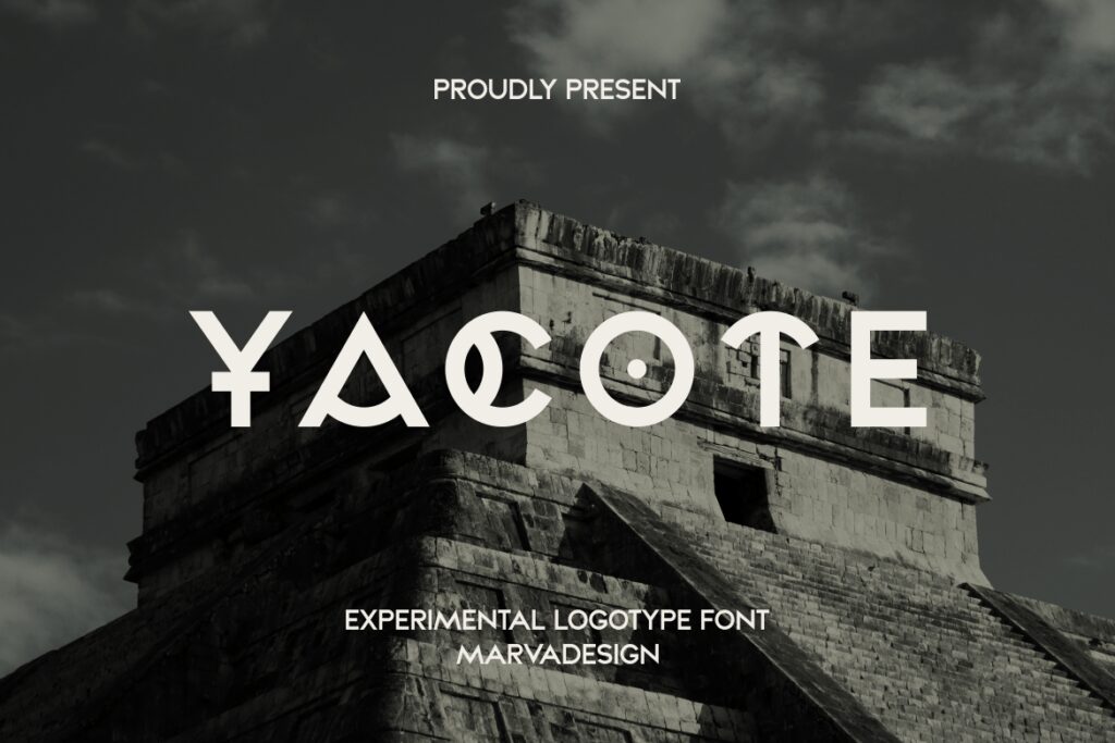 Yacote – Display Sans Font 5N8Y2LX