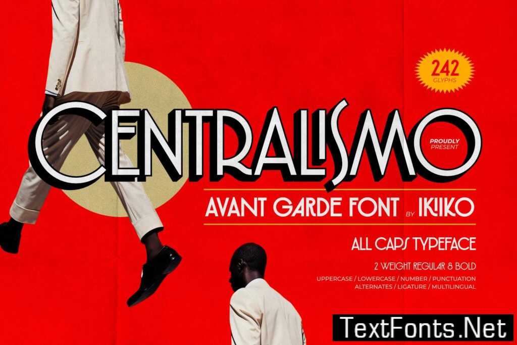 Centralismo – Avant Garde Font 3U7UCGX