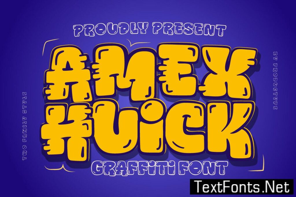 Amex Huick – Display Graffiti Font XX7LP8V