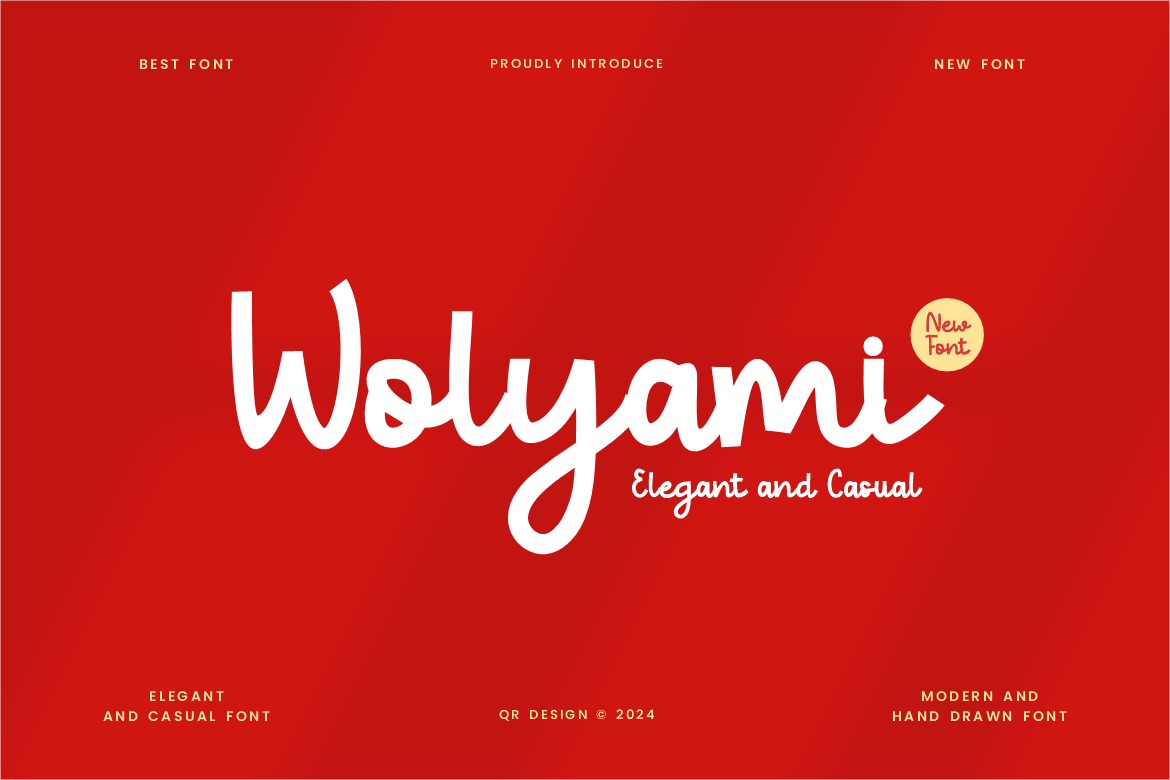 Wolyami – Elegant & Casual Font FF4L6VM