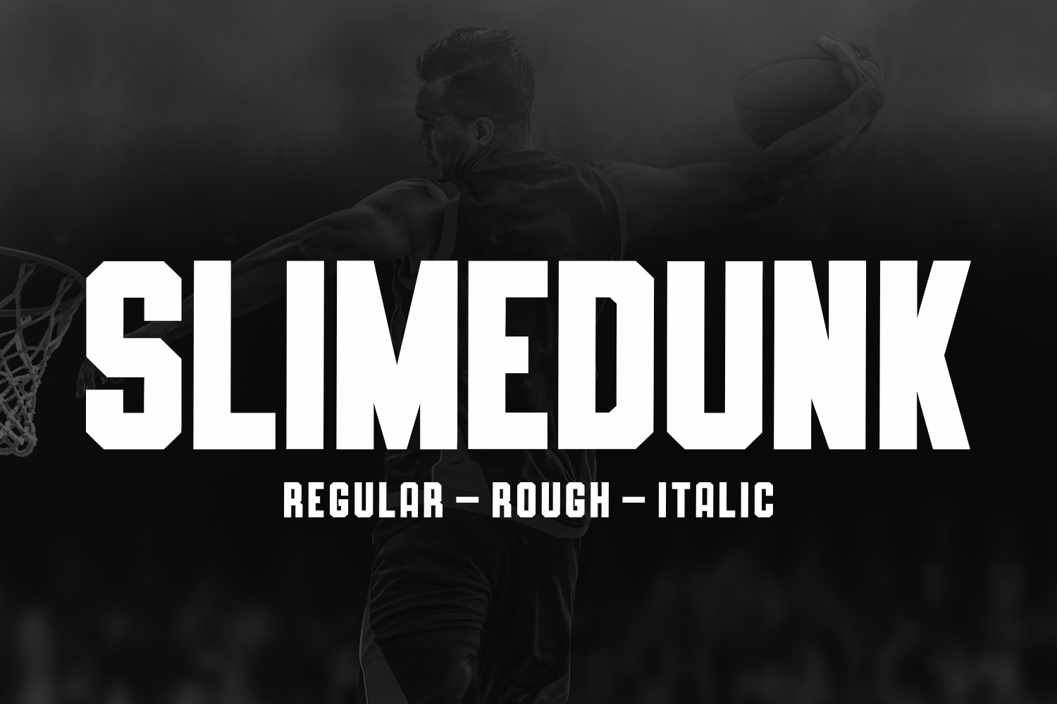 Slimedunk Sport Font UAM2BGR