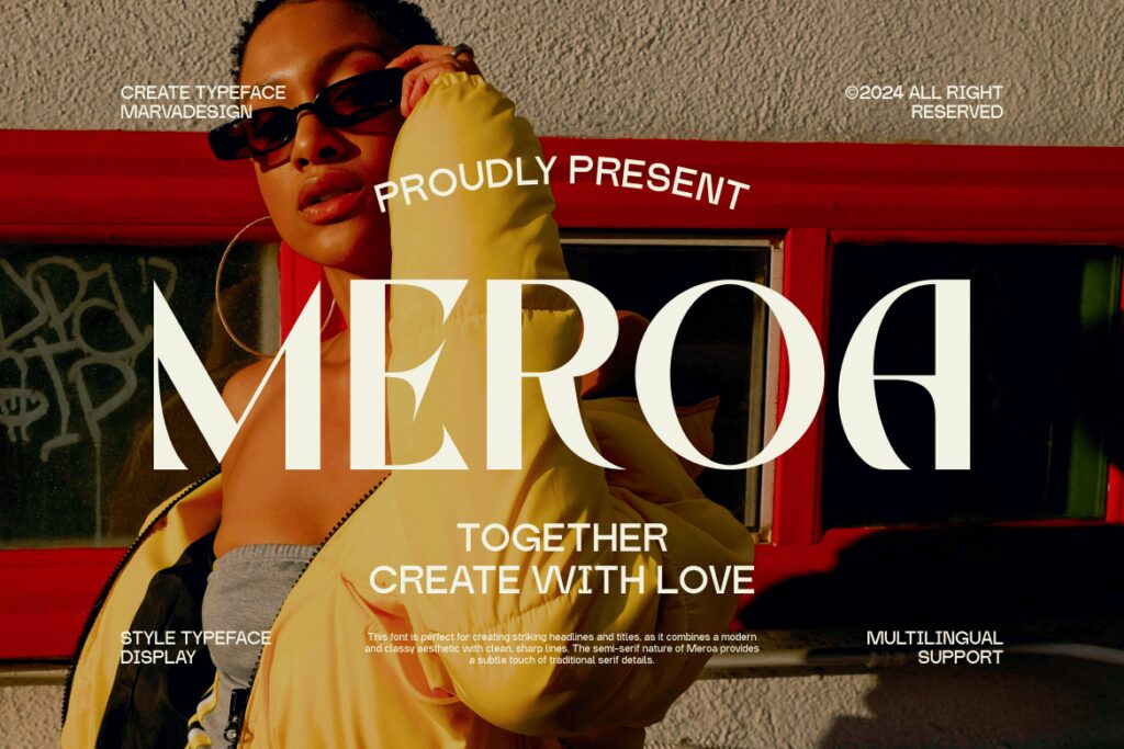 Meroa – Display Sans Font UZ3WYK2