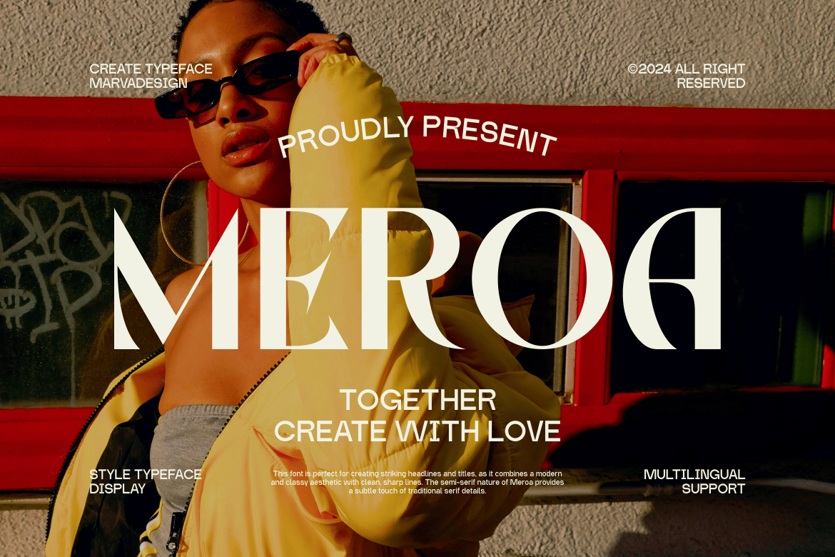 Meroa – Display Sans Font UZ3WYK2