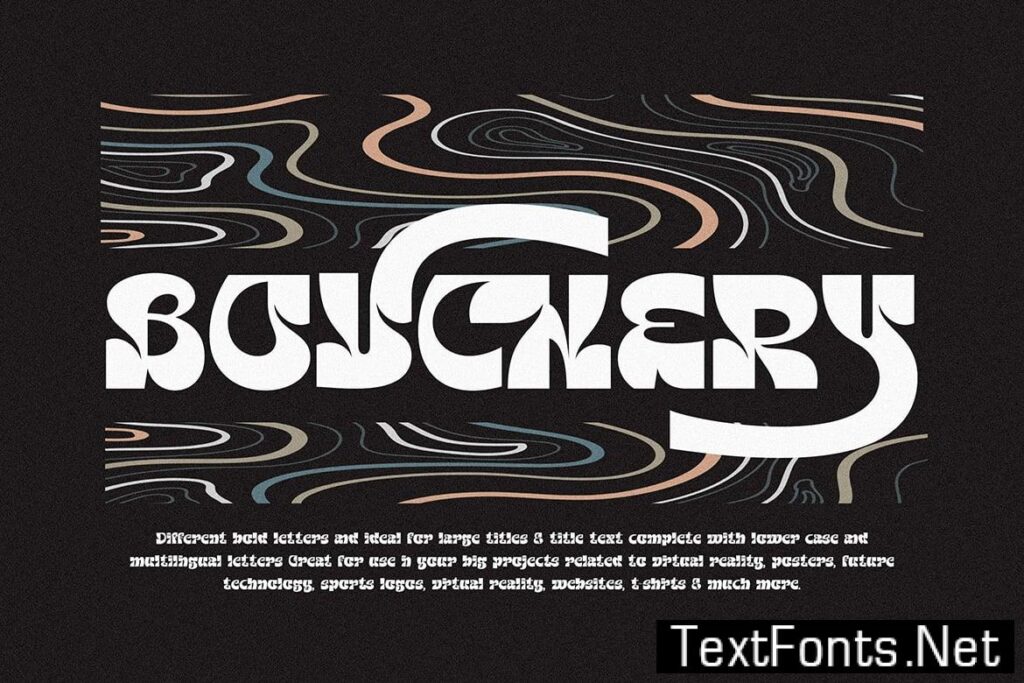 Bouchery – Bold Display Font YDRAWUX