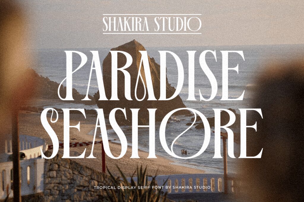 Paradise Seashore – Tropical Serif M2FJYXL