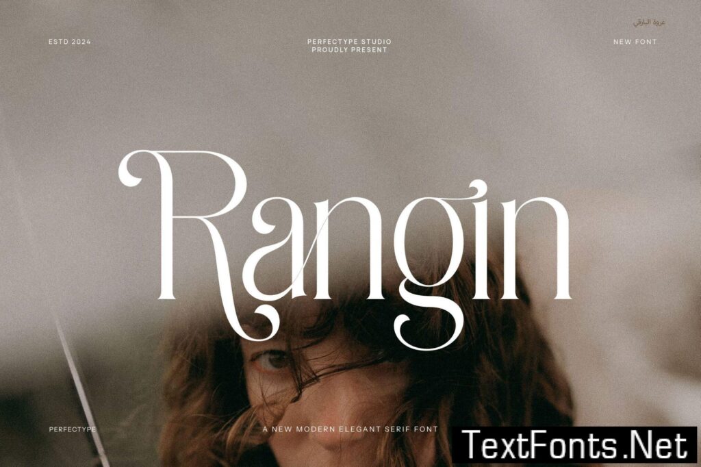 Rangin Modern Serif Font SLGNFBU