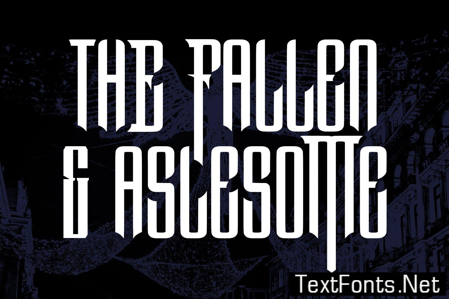 Angel Fist Blackletter Font SWHAV6C