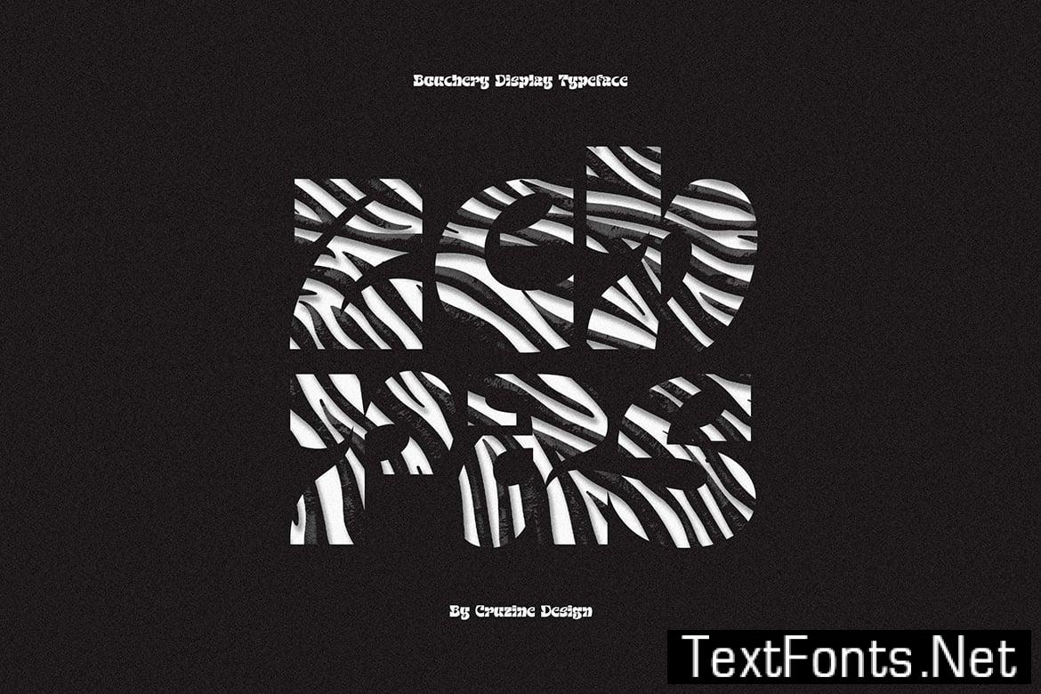 Bouchery - Bold Display Font YDRAWUX