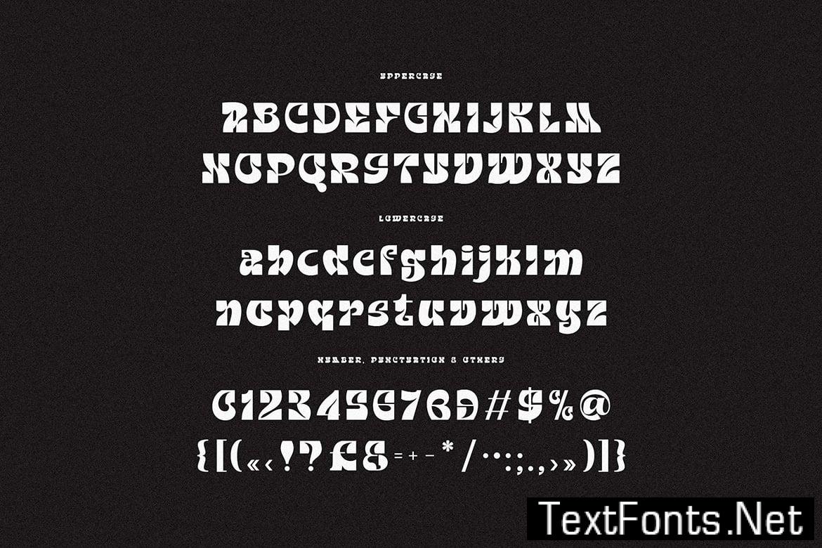 Bouchery - Bold Display Font YDRAWUX