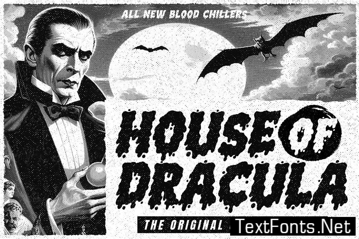 Creepy Bloody a Playful Horror Font HRQERF5
