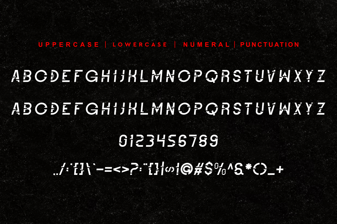 Dxtevaz - Futuristic & Glitch Font E62YZMD
