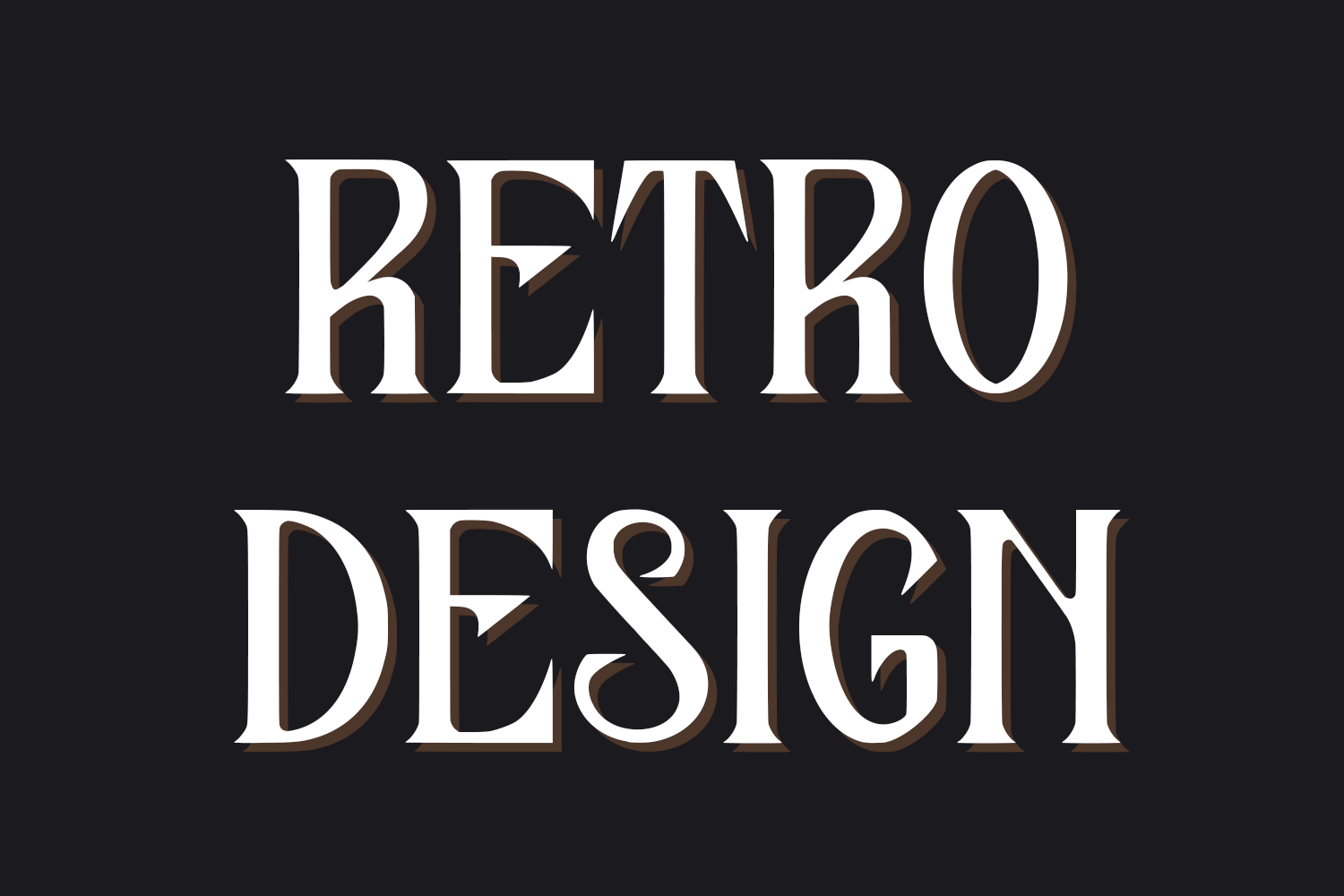 Fillanoll Vintage Display Font DX7356K