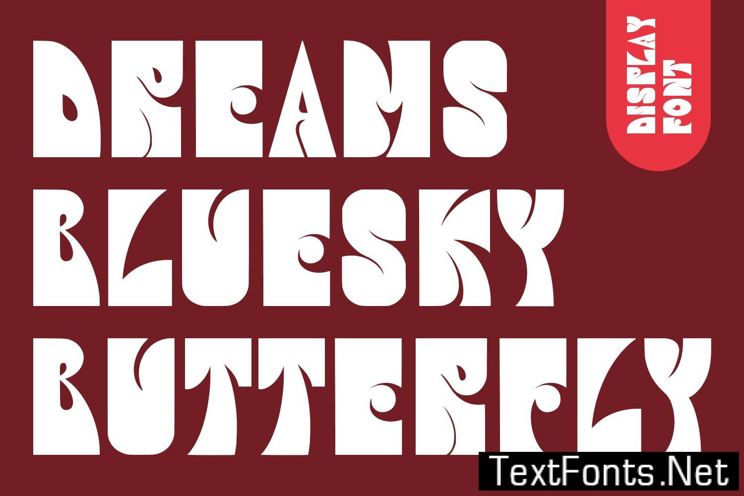 Flanoe Psychedelic Font 98YMR7K