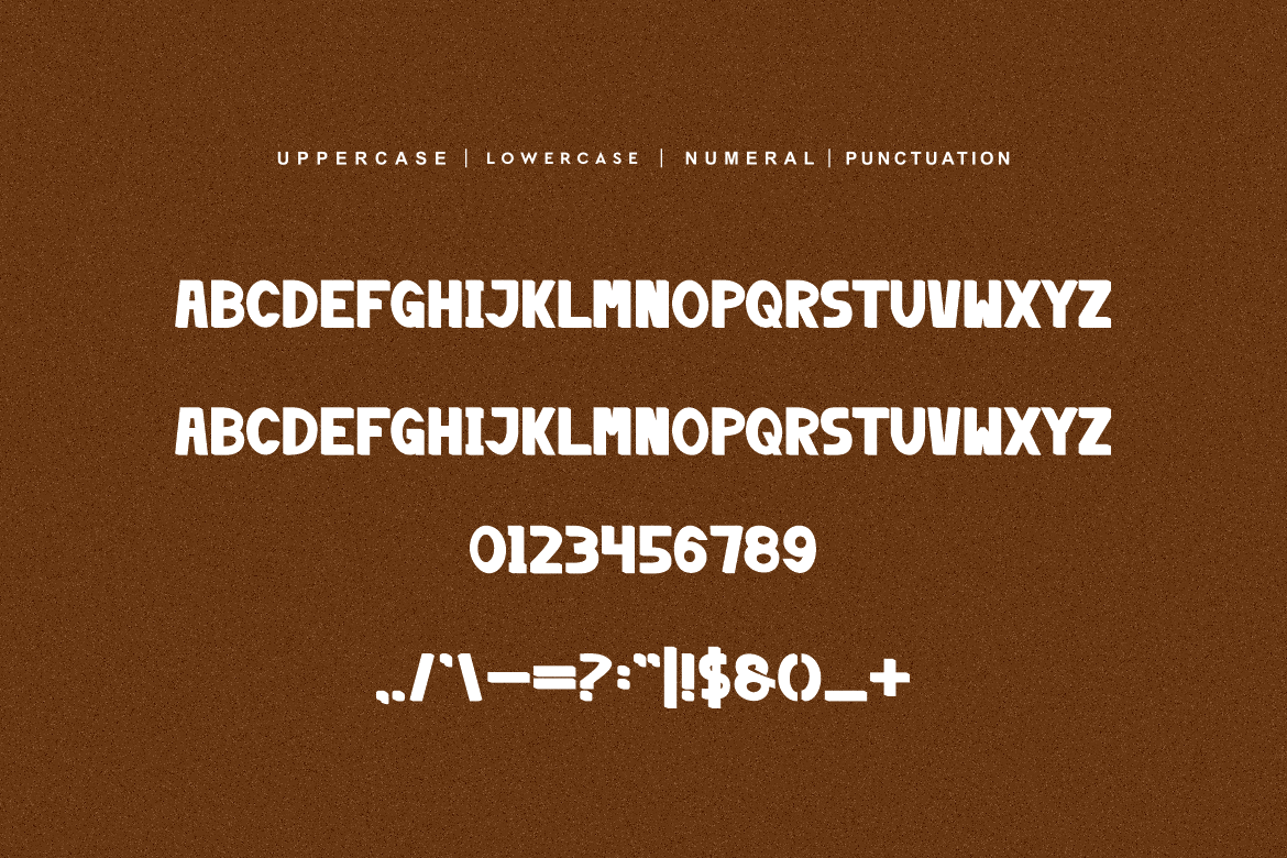 Geshalk Food Font YL2SJBD
