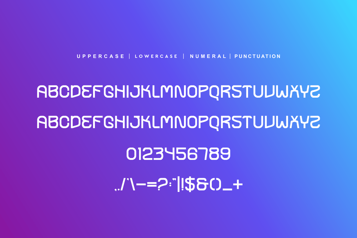 Nasuero - Digital & Futuristic Font 5XC57MP