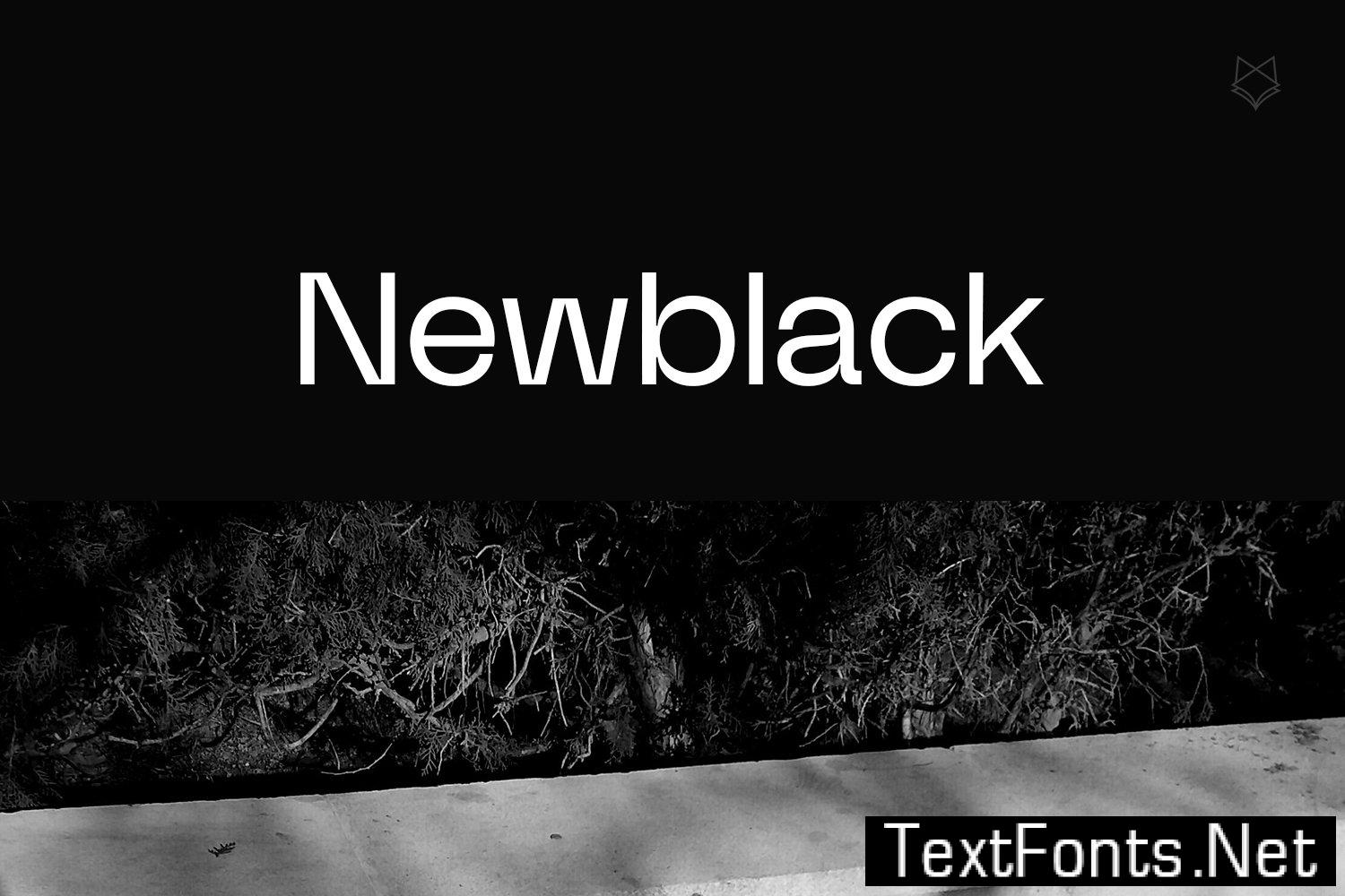 New Black Typeface GR93Z4M