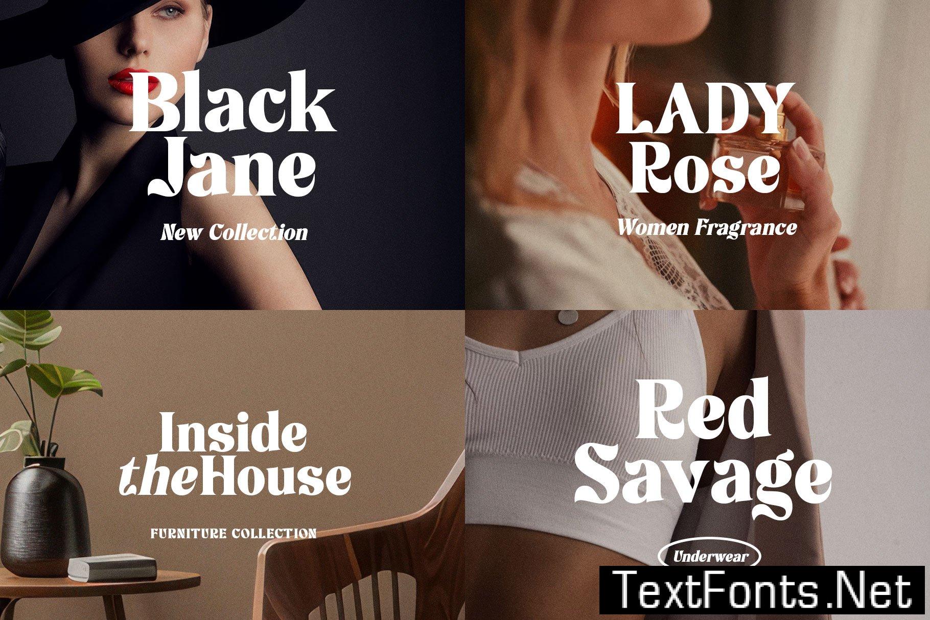 Rochega Bold Modern Serif Font 233UL8X