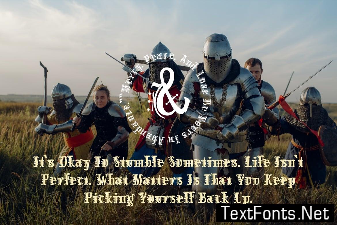 Sir Ascelorn - Medieval Blackletter Font GYDSU7R