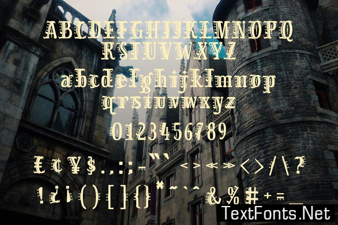 Sir Ascelorn - Medieval Blackletter Font GYDSU7R