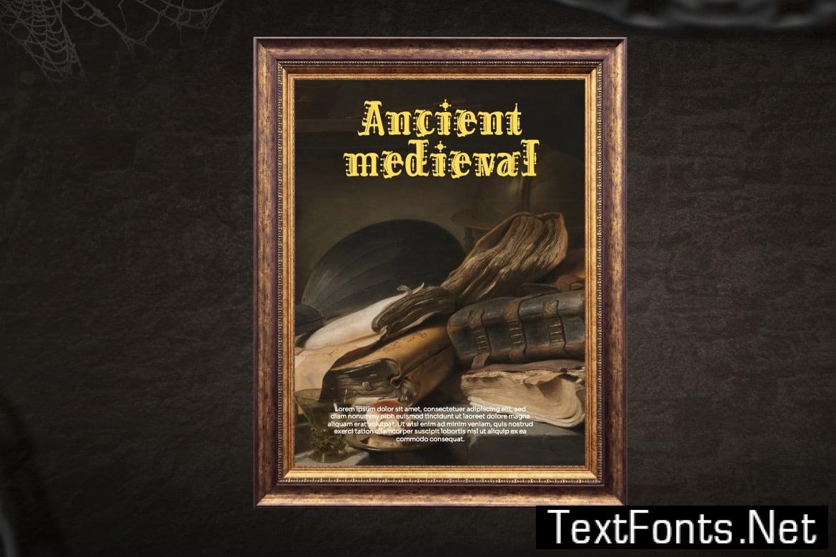 Sir Ascelorn - Medieval Blackletter Font GYDSU7R