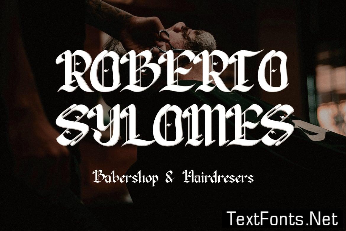 Skryber - Black letter Font 9NRTDMN