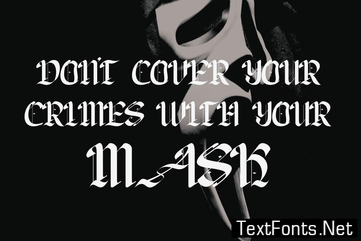 Skryber - Black letter Font 9NRTDMN